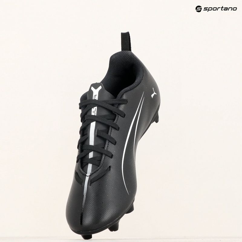 PUMA Ultra 5 Play FG/AG Jr ghete de fotbal pentru copii puma negru/puma alb 16