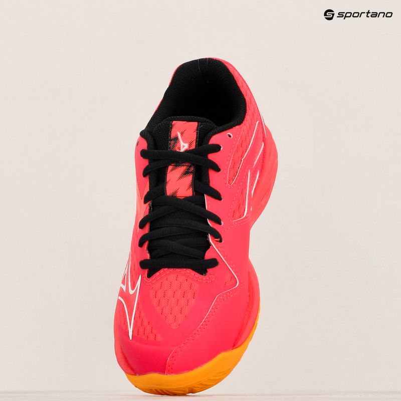 Încălțăminte de volei pentru copii Mizuno Lightning Star Z7 radiant red/white/carrot curl 15