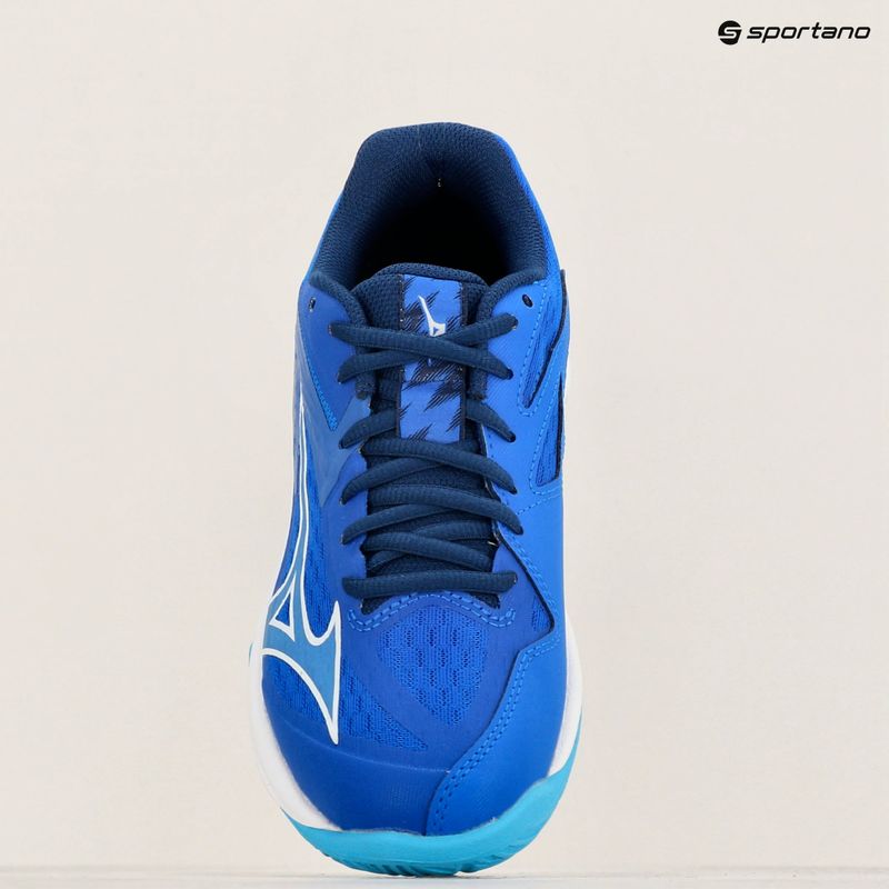 Încălțăminte de volei pentru copii Mizuno Lightning Star Z7 mugen blue/white/estate blue 12