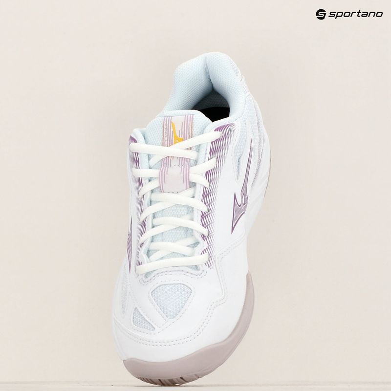 Încălțăminte de handbal Mizuno Stealth Star 2 white/patrician purple/quince 12