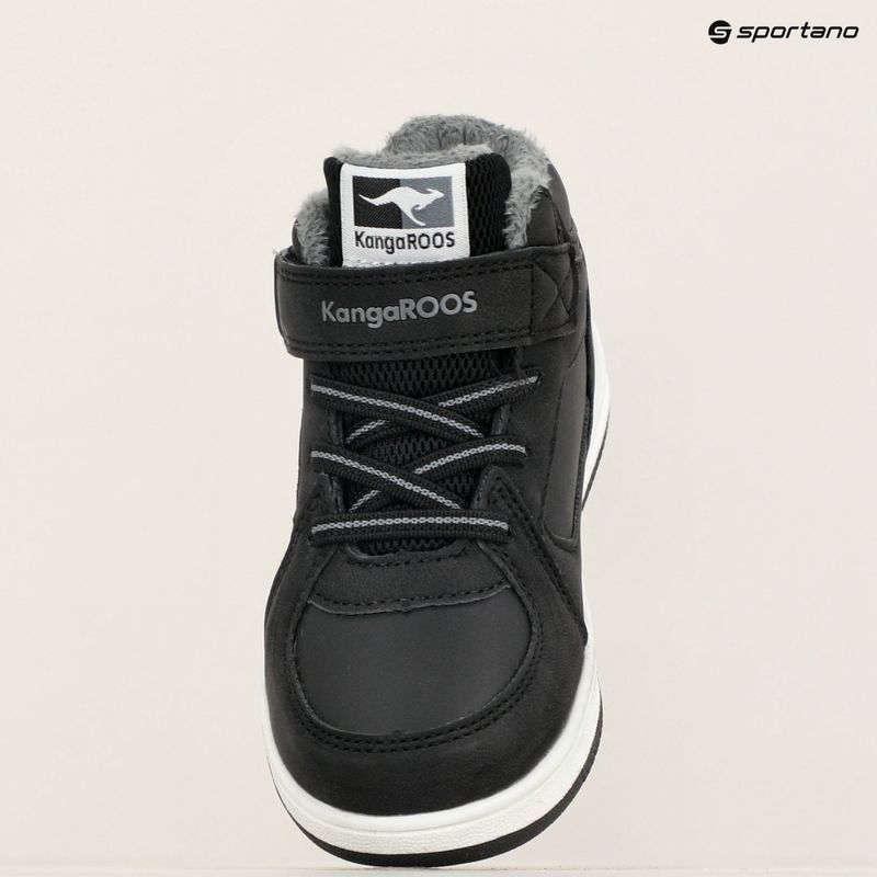 Încălțăminte pentru copii KangaROOS K-CPI Kalino Mid EV jet black / steel grey 8