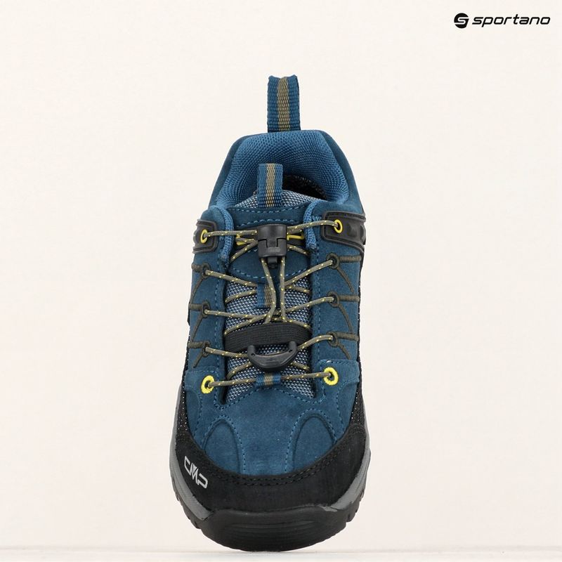 Încălțăminte de trekking pentru copii CMP Rigel Low Wp blue ink / yellow 15