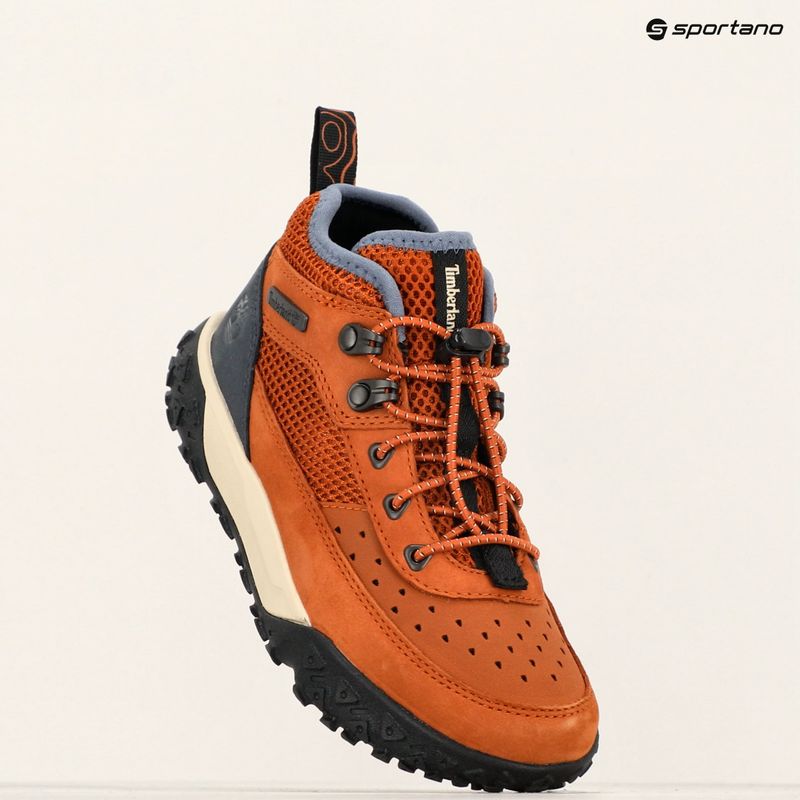 Încălțăminte pentru copii Timberland Greenstride Motion 6 Low Lace dark orange nubuck 17