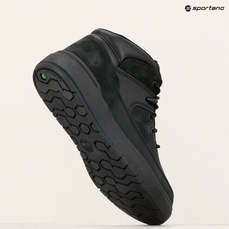 Încălțăminte pentru copii Timberland Seneca Bay Mid Lace blackout nubuck 18