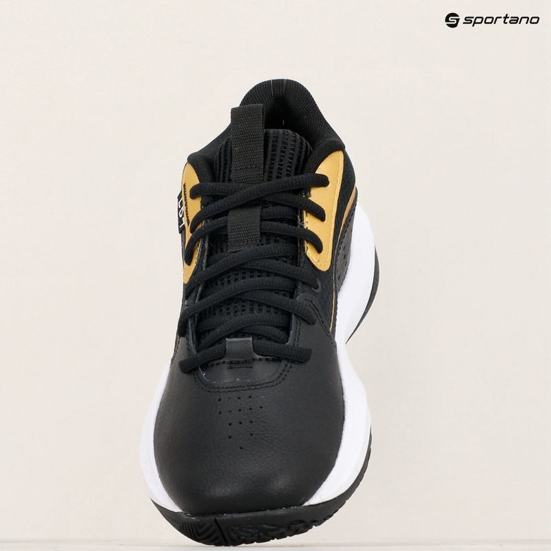 Încălțăminte de baschet pentru copii Under Armour GS Lockdown 7 black/black/metallic gold 9