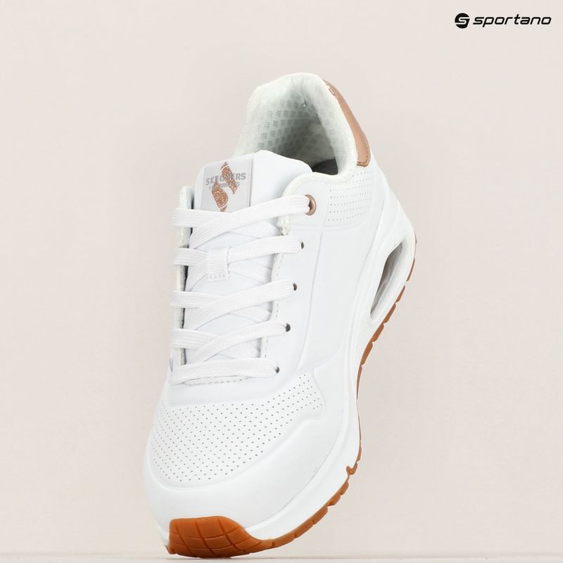 Încălțăminte pentru copii SKECHERS Uno Gen1 Shimmer Away white 10