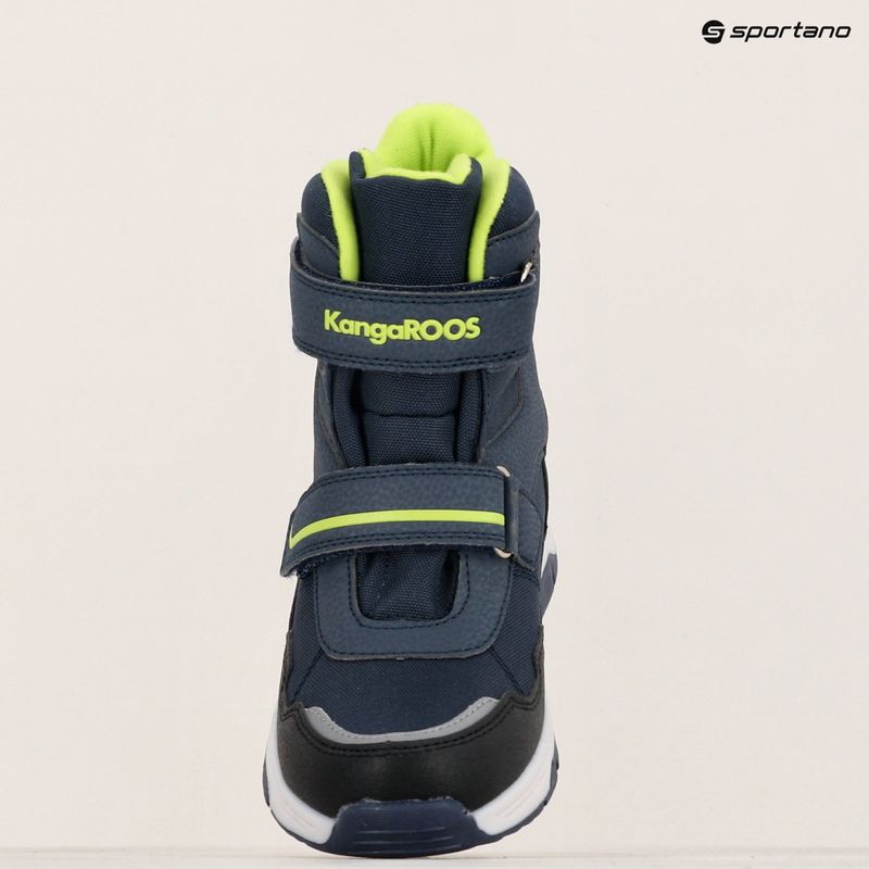 Ghete pentru juniori KangaROOS K-MJ Camp V RTX dk navy / lime 16