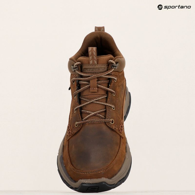 Încălțăminte pentru bărbați SKECHERS Respected Boswell dark brown 14