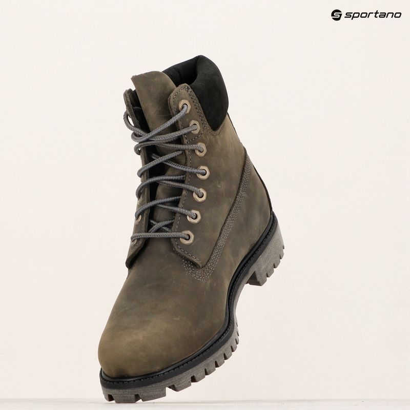 Încălțăminte pentru bărbați Timberland Premium 6 In Lace medium grey full grain 17