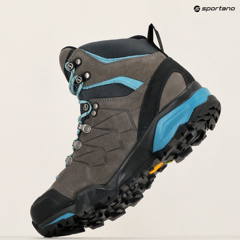 Încălțăminte de trekking pentru femei SCARPA ZG Trek GTX titanium/icefall 16