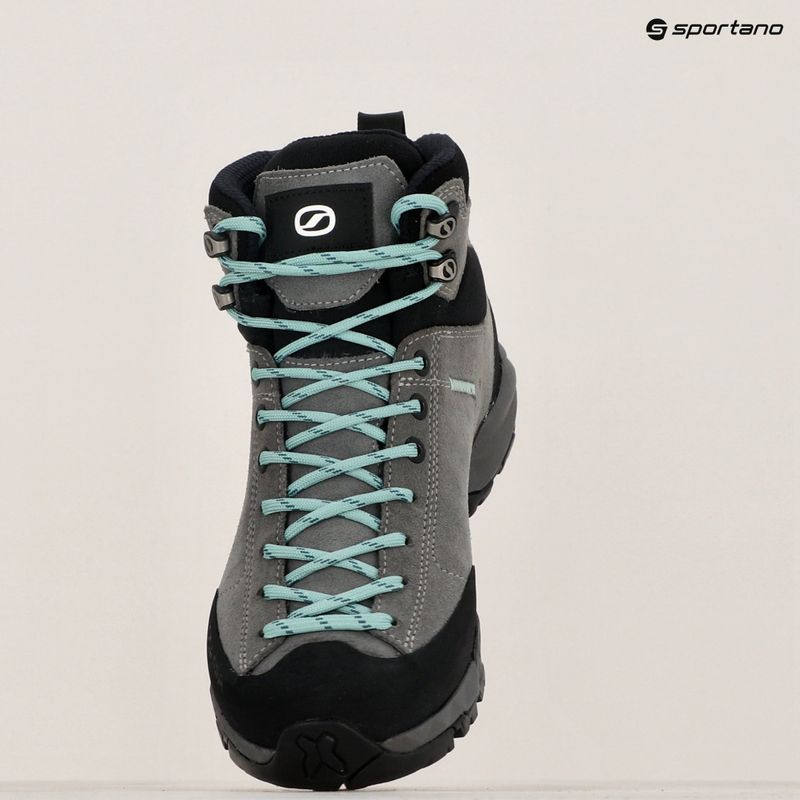 Încălțăminte de trekking pentru femei SCARPA Mojito Hike GTX smoke/jade 15