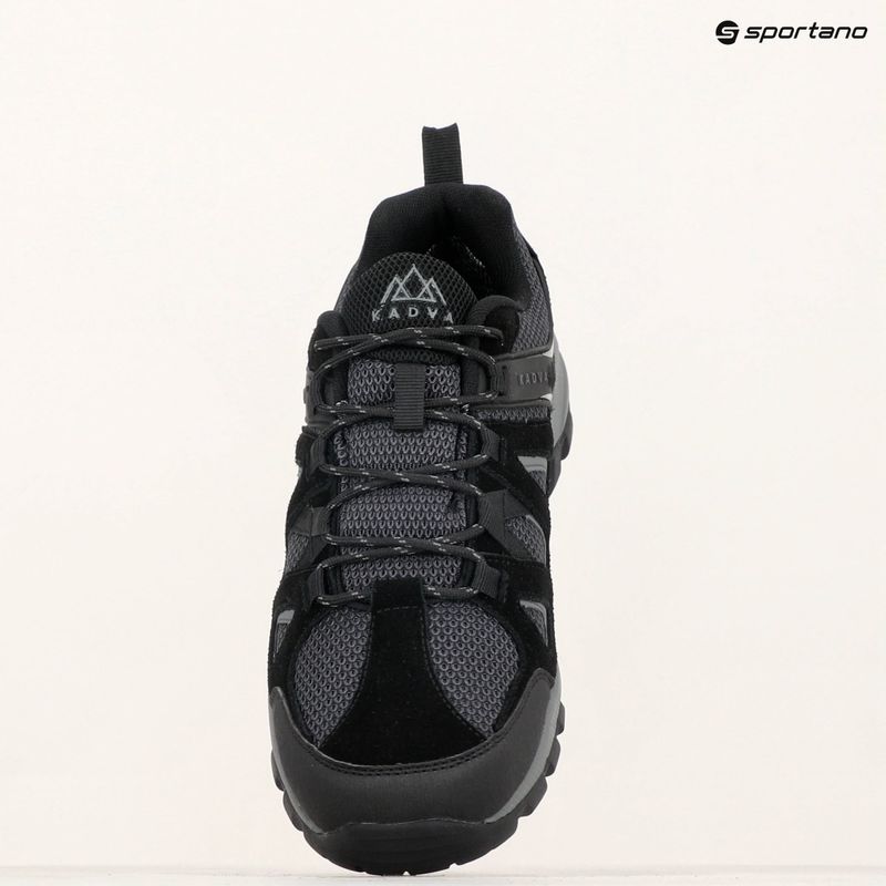 Încălțăminte trekking pentru bărbați KADVA Traver Low WaterProof negru 19