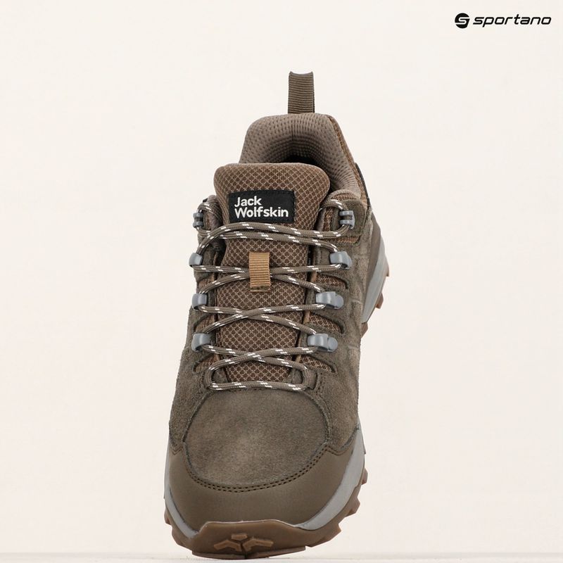 Încălțăminte de trekking pentru bărbați Jack Wolfskin Refugio Texapore Low cold coffee 15