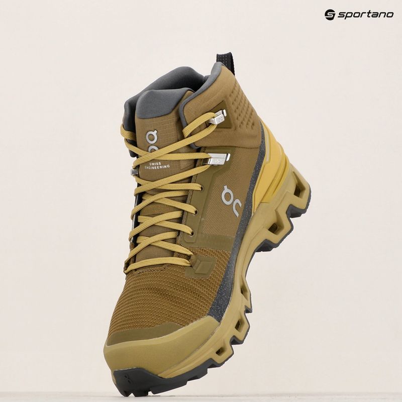 Încălțăminte de trekking pentru bărbați On Cloudrock 2 Waterproof hunter/safari 9