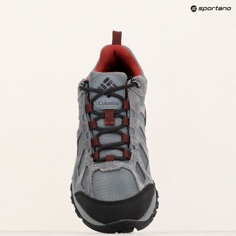 Cizme de trekking pentru bărbați Columbia Redmond III Wp ti gri oțel/ negru 035 9