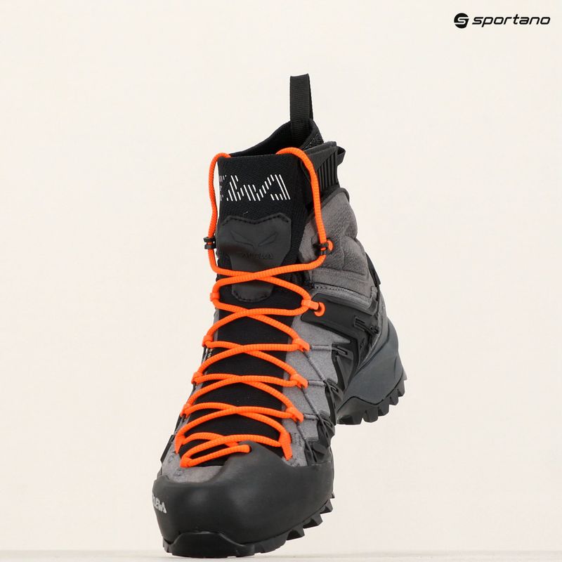 Încălțăminte de abordare pentru bărbați Salewa Wildfire Edge Mid GTX quiet shade/onyx 17