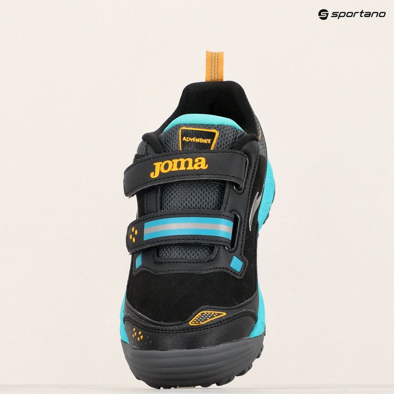 Încălțăminte de alergare pentru copii Joma Adventure black/turquoise 15