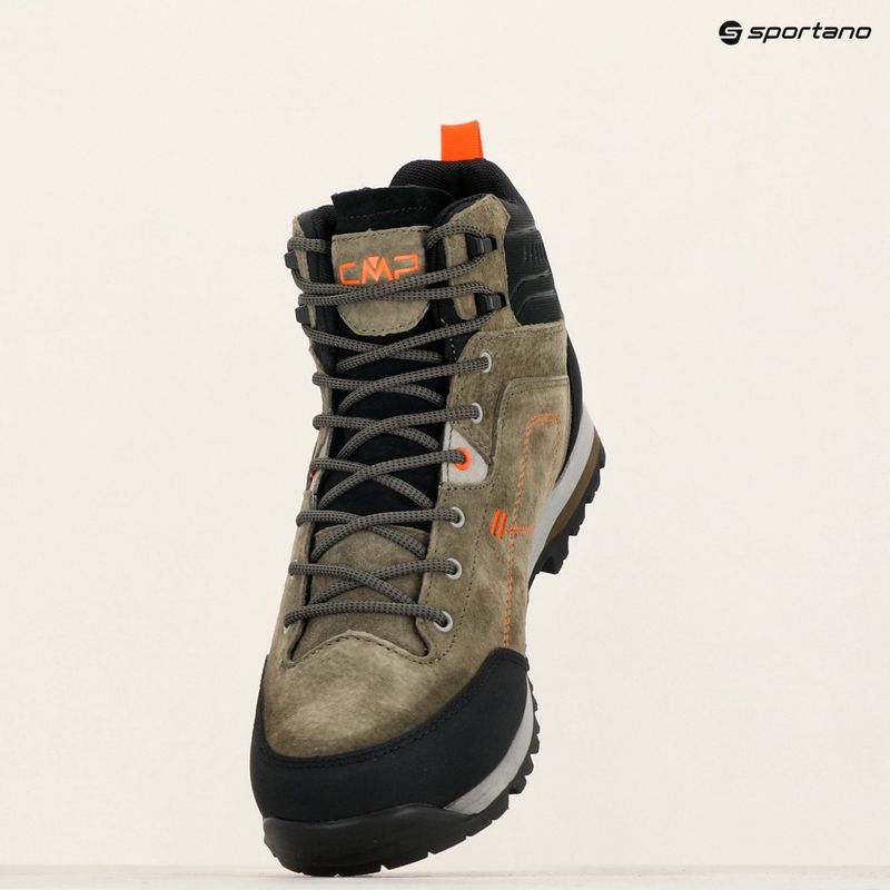Încălțăminte de trekking pentru bărbați CMP Alcor 2.0 Low Wp fango / arancio 9