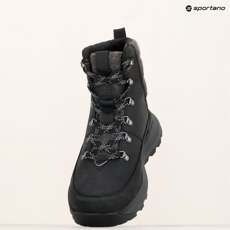 Ghete pentru bărbați The North Face Bergen Leather WP black/black 15