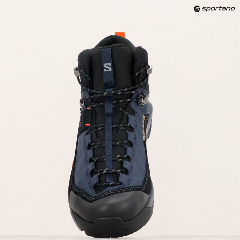 Încălțăminte de trekking pentru bărbați Salomon X Ultra Alpine MID GTX blue nights/black/red orange 9