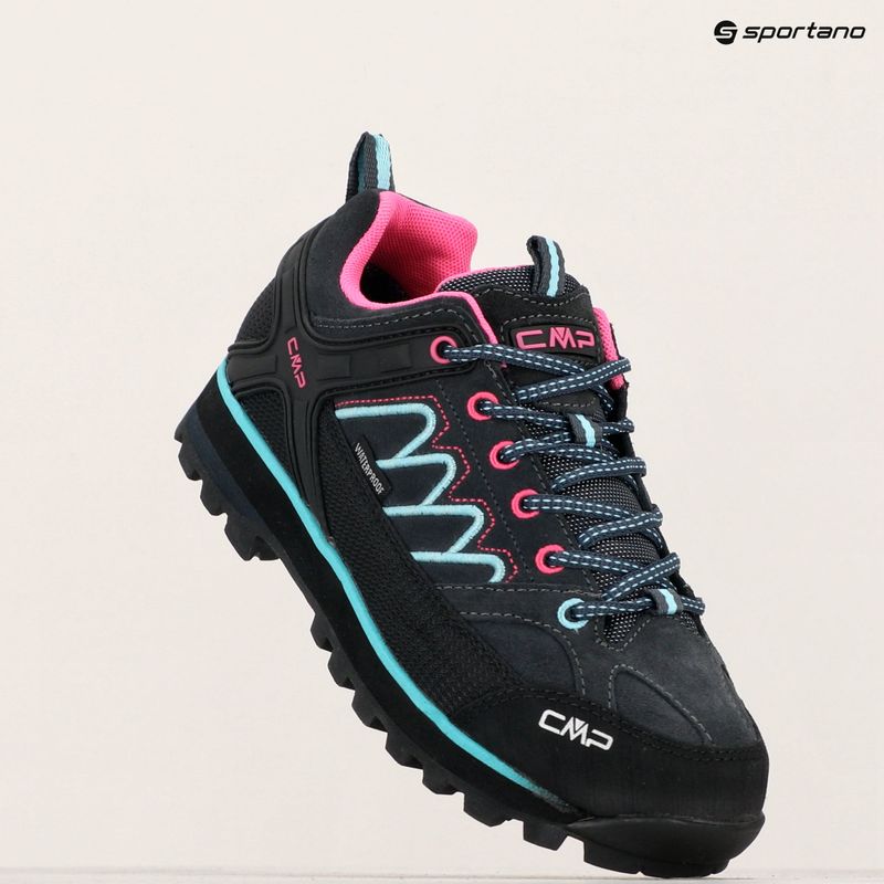 Încălțăminte de trekking pentru femei CMP Moon Low Wp antracite / acqua 15