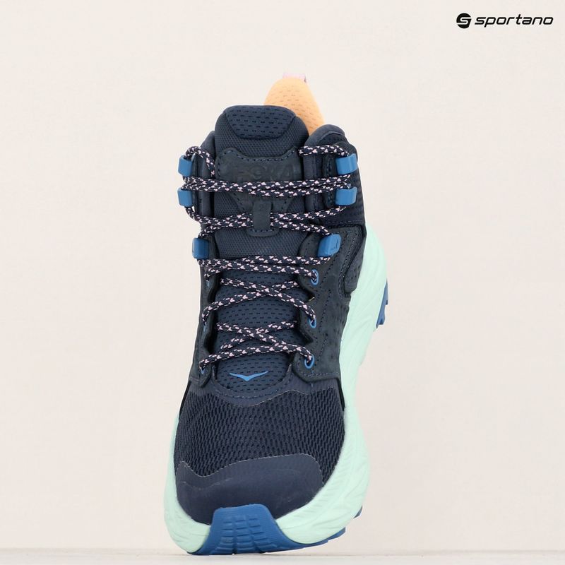 Încălțăminte turistică pentru femei HOKA Anacapa 2 Mid GTX varsity navy/aqua breeze 17