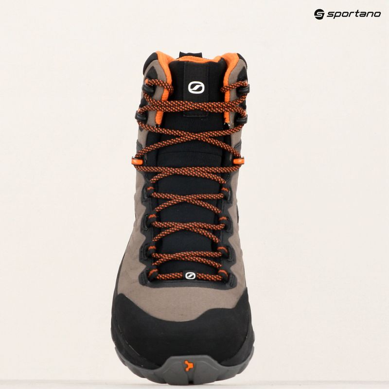 Încălțăminte de trekking pentru bărbați SCARPA Rush TRK LT GTX mud/ burnt orange 9