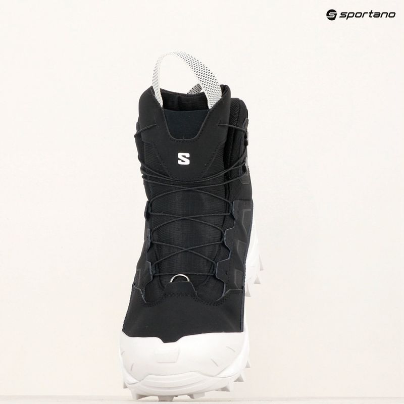 Încălțăminte de trekking pentru bărbați Salomon Crossrak Powder WP black/black/white 21