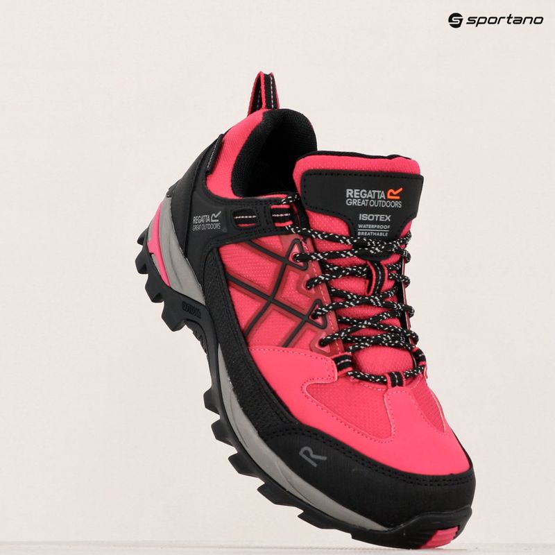 Încălțăminte de trekking pentru femei REGATTA Samaris III Low pink potion 17