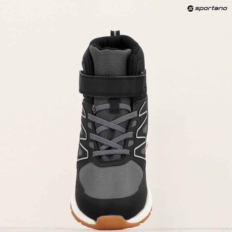 Ghete pentru copii Viking Footwear Equip Defence Warm WP 1V black/ charcoal 14