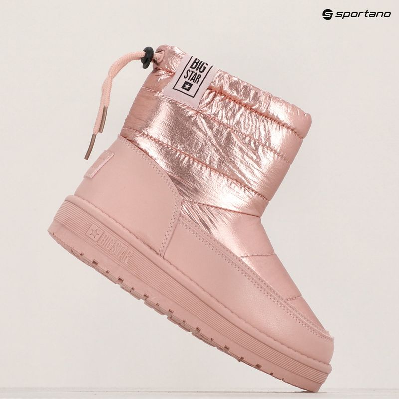 Ghete de zăpadă pentru copii BIG STAR KK374219 pink 15