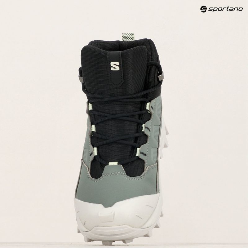 Încălțăminte de trekking pentru femei Salomon Crosstrak WP agave green/black/can ary green 20