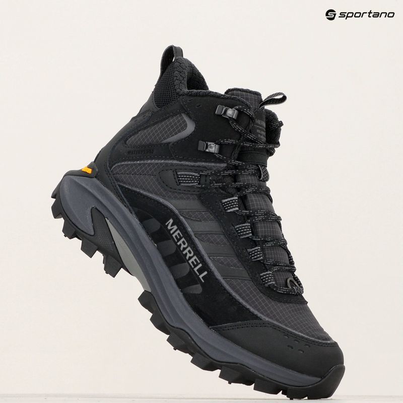 Încălțăminte de drumeție pentru bărbați  Merrell Moab Speed 2 Thermo Mid Wp triple black 14