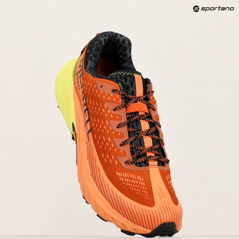 Încălțăminte de alergare pentru bărbați Merrell Agility Peak 5 Gtx clay / melon 14