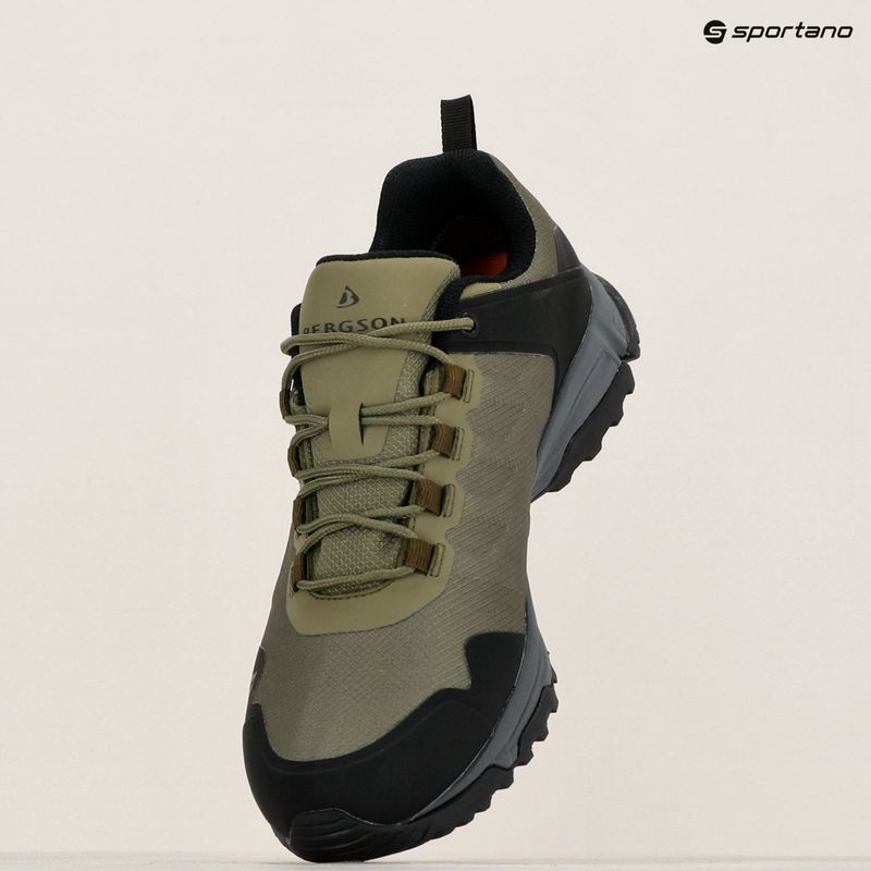 Încălțăminte de trekking pentru bărbați BERGSON Hadjer Low STX olive 22