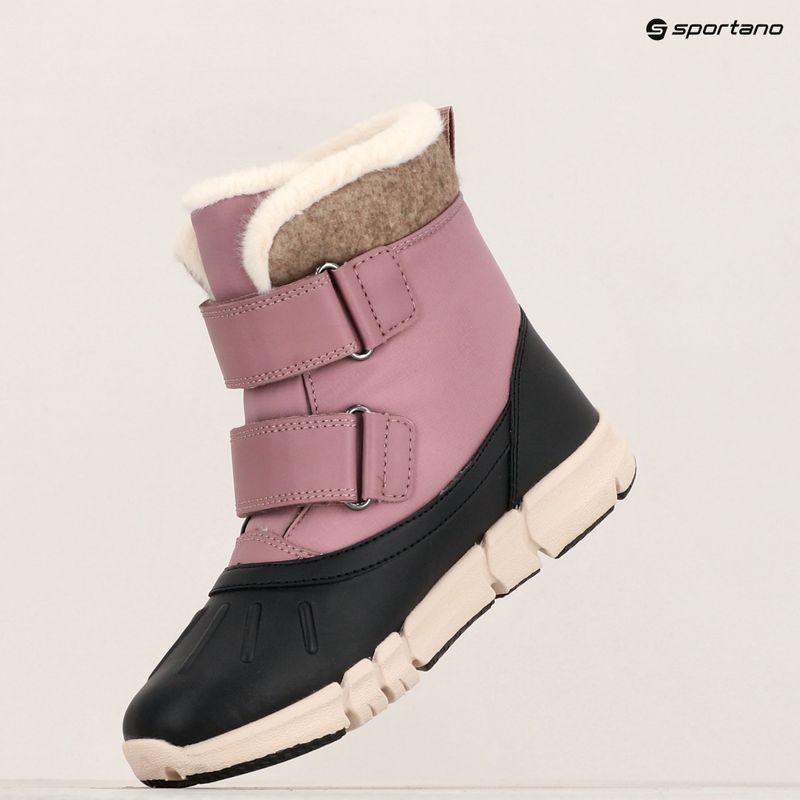 Ghete pentru copii Geox Flexyper ABX dark rose/black 9