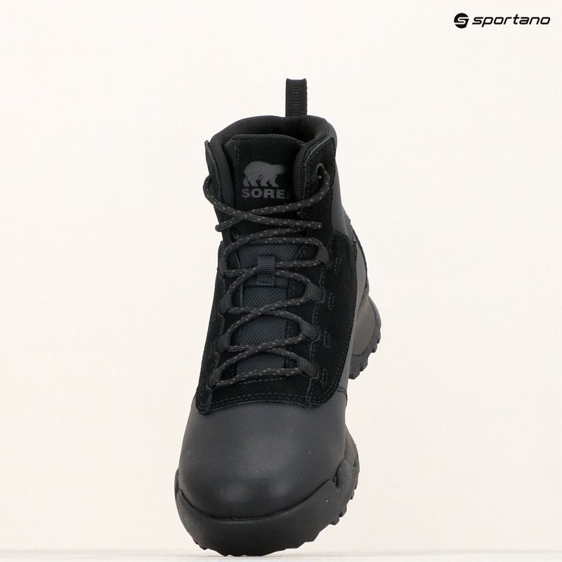 Ghete pentru bărbați Sorel Buxton Lite Lace Plus WP black/black 18