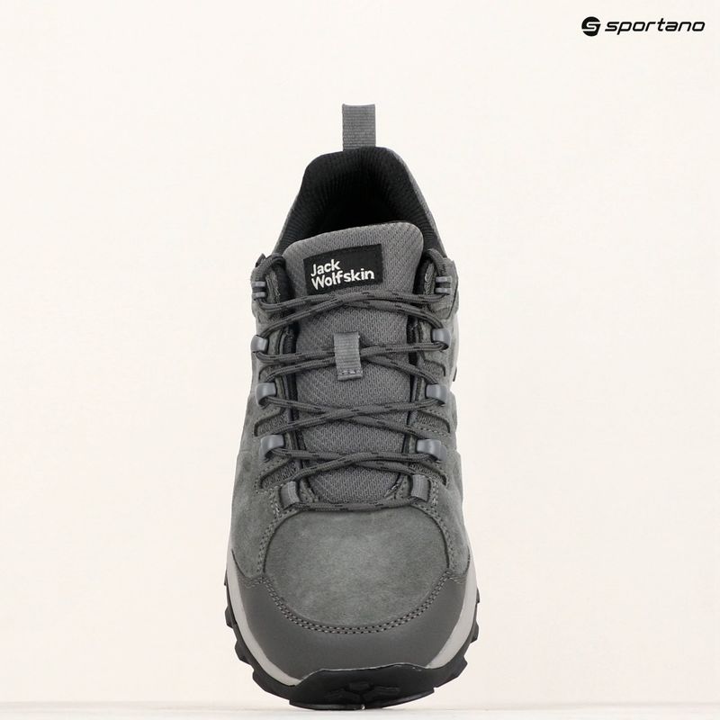 Încălțăminte de trekking pentru bărbați Jack Wolfskin Refugio Texapore Low slate 10