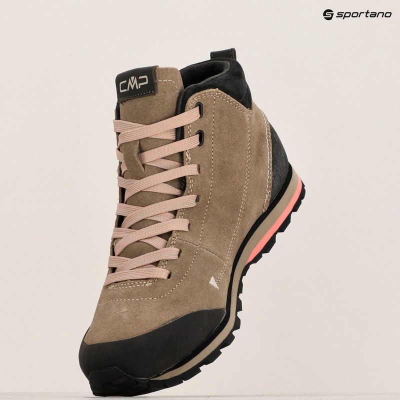 Încălțăminte de trekking pentru femei  CMP Elettra Mid sand / pesca 15