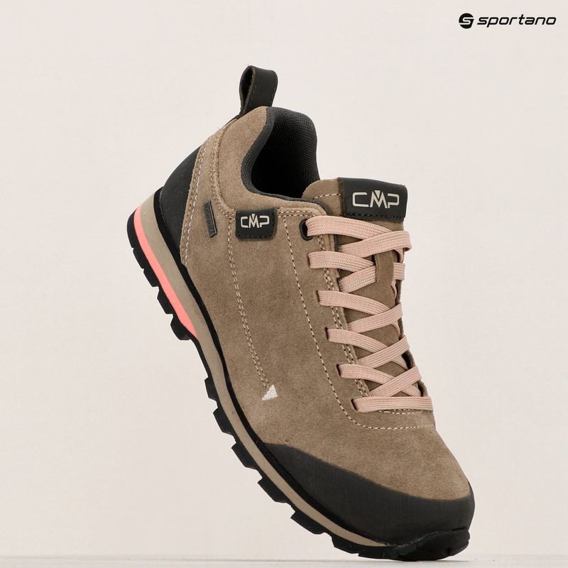 Încălțăminte de trekking pentru femei CMP Elettra Low sand / pesca 14