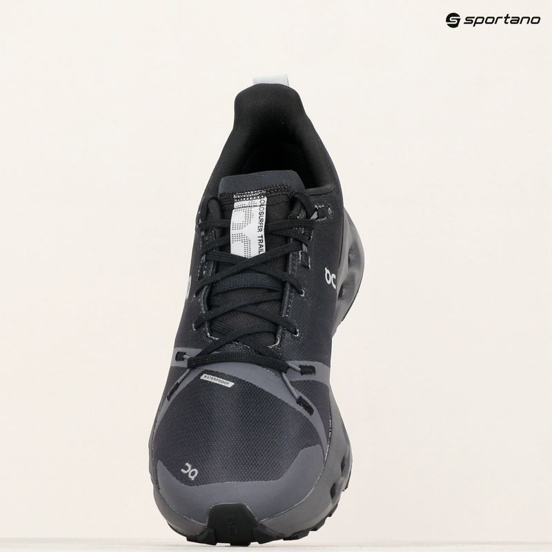 Încălțăminte de alergare pentru bărbați  On Running Cloudsurfer Trail Waterproof black/eclipse 15