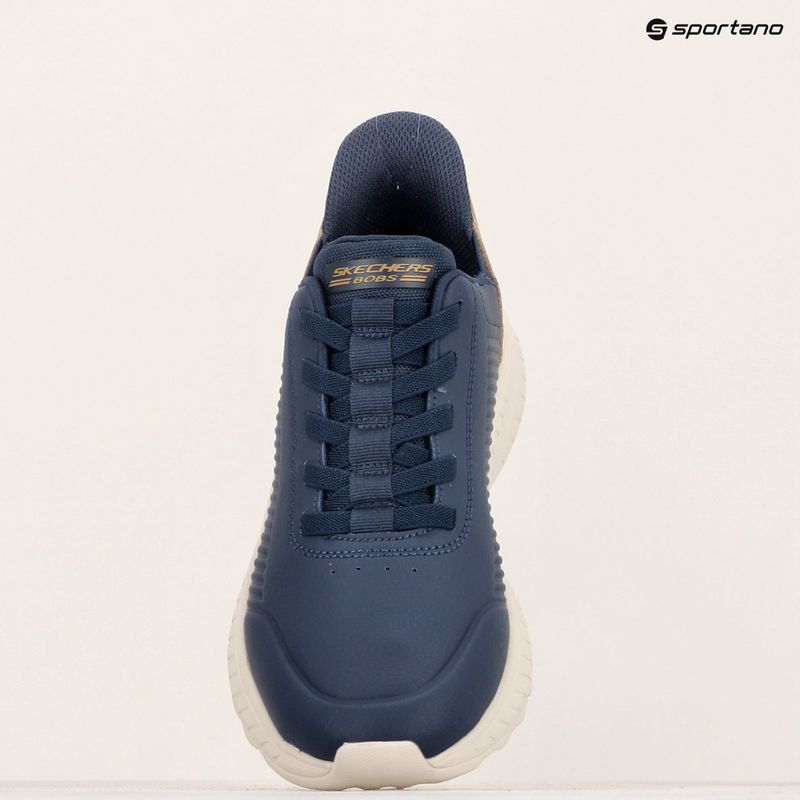 Încălțăminte pentru bărbați SKECHERS Bobs Squad Chaos Heel Preferred navy 9