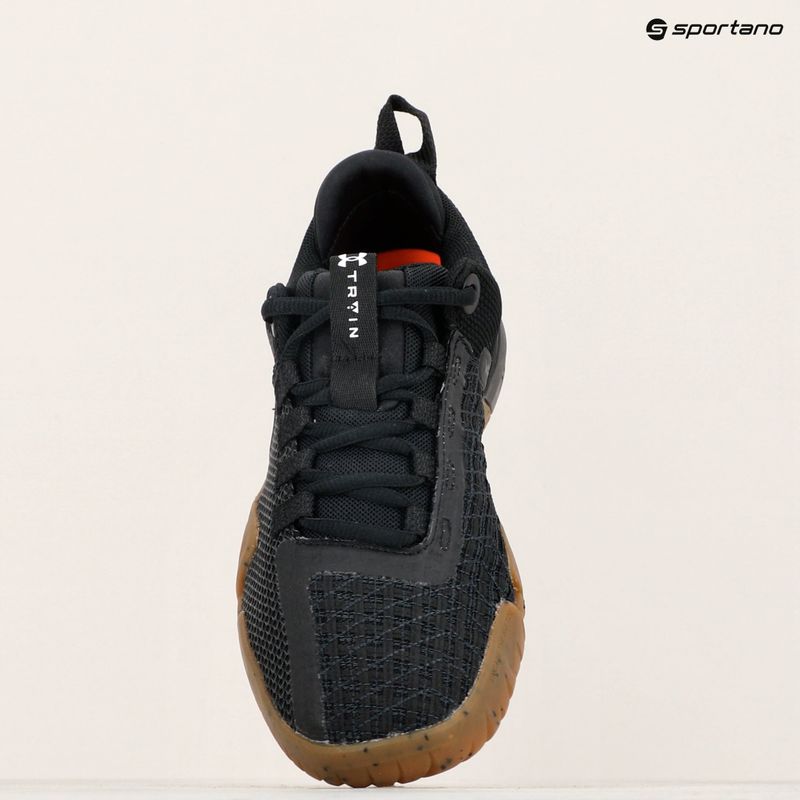 Încălțăminte de antrenament pentru femei Under Armour TriBase Reign 6 black/anthracite/metallic silver 15