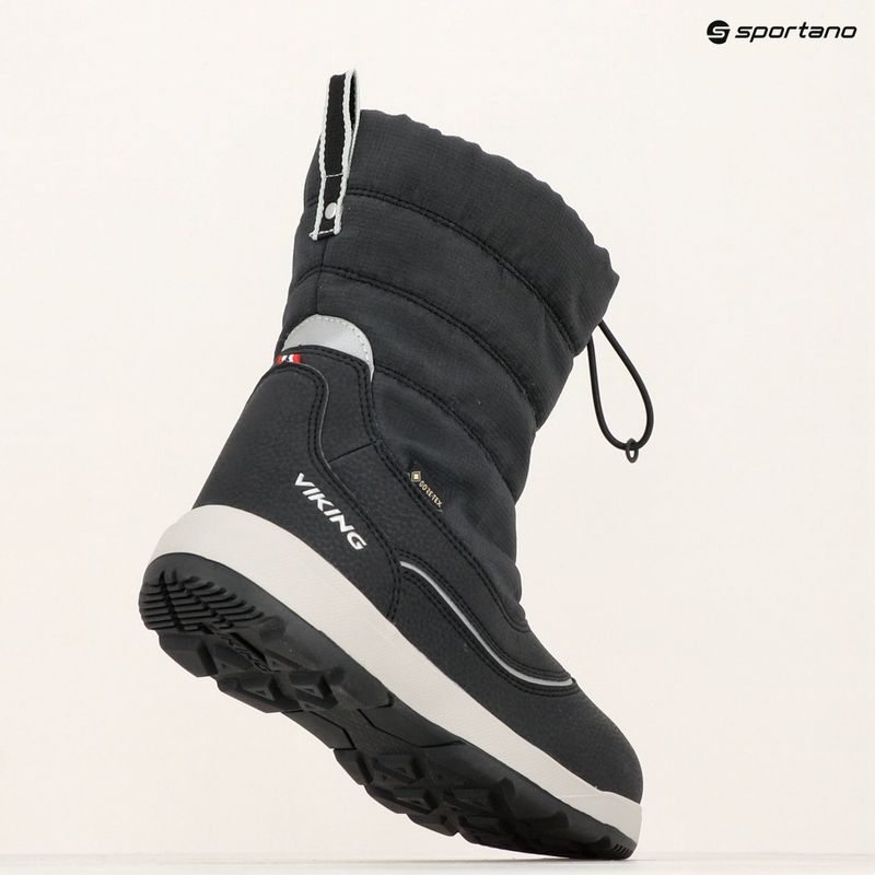 Ghete pentru copii Viking Footwear Toasty Pull-On Warm GTX black 16