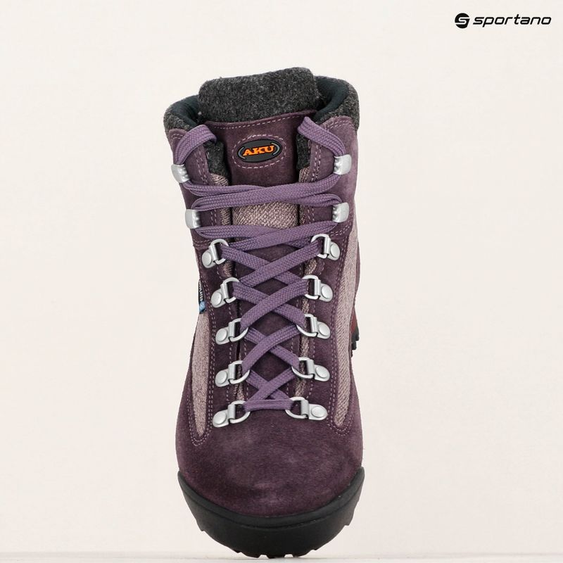 Încălțăminte de trekking pentru femei AKU Ultra Light Warm GTX violet/anthracite 15