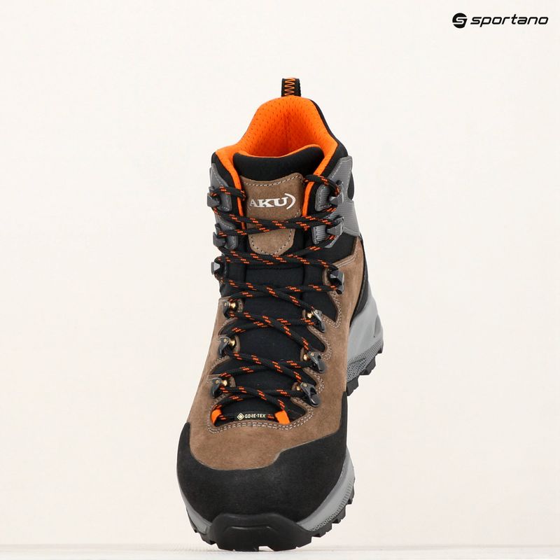 Încălțăminte de trekking pentru bărbați AKU Alterra II GTX brown/orange 14