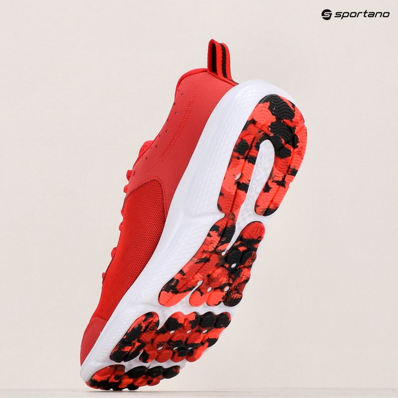 Pantofi de alergare Under Armour Charged Assert 10 roșu/roșu/negru pentru bărbați 9