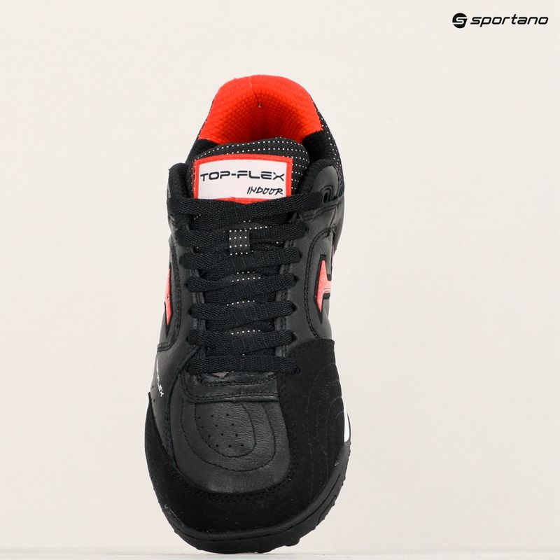 Ghete de fotbal pentru bărbați Joma Top Flex TT negru/roșu