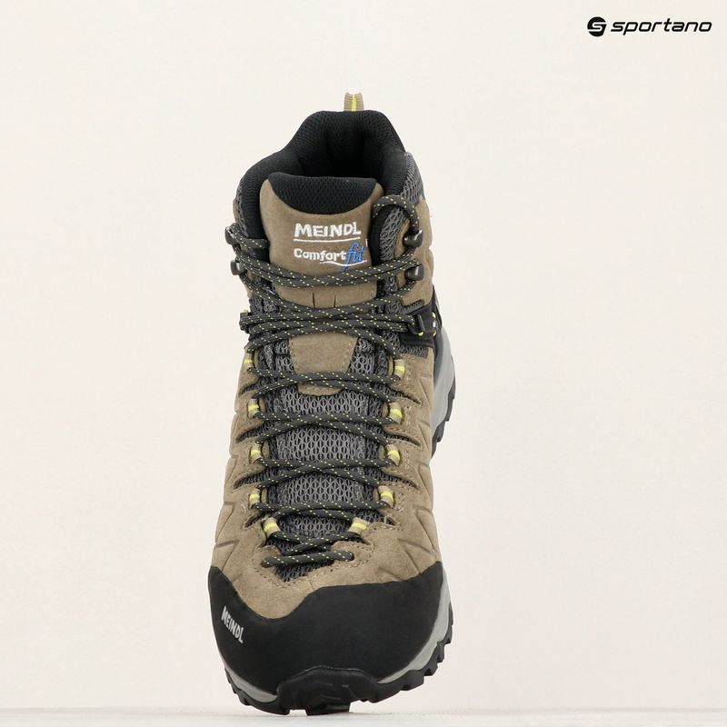 Încălțăminte de drumeție pentru bărbați Meindl Mondello Mid GTX nature/yellow 9