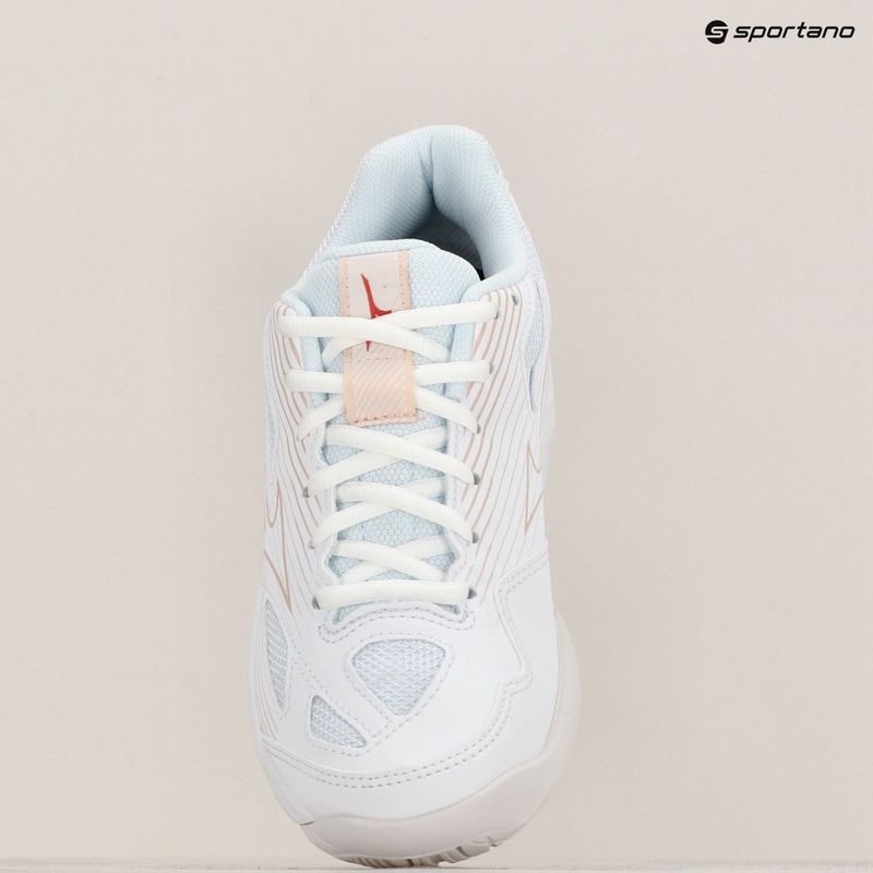 Încălțăminte de volei Mizuno Cyclone Speed 4 white/aleutian/cloud pink 12